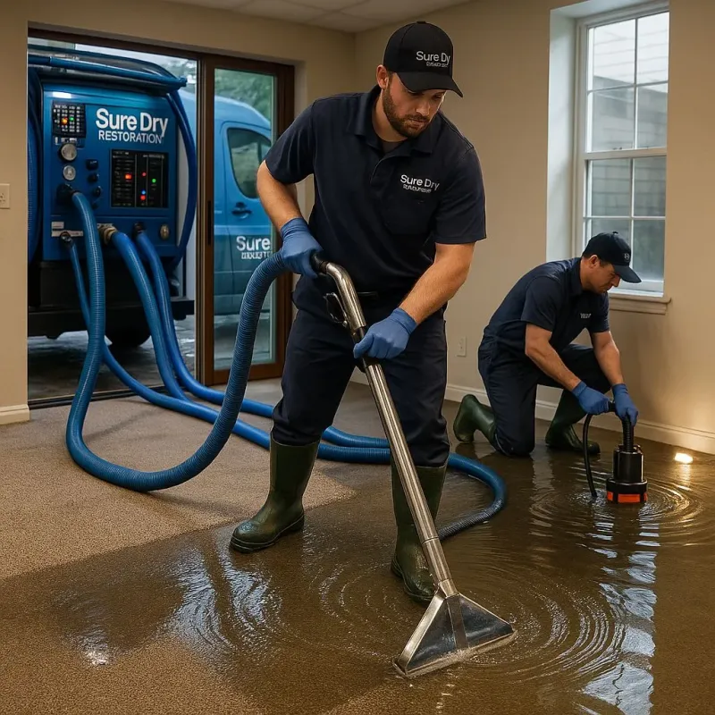 Water Extraction and Removal process in Parkland, FL